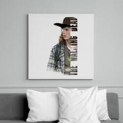 printfashion The Walking Dead Carl - Vászonkép - Fehér (16302022)