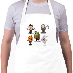 printfashion Halloweenkor az lehetsz aki csak szeretnél - Kötény - Fehér (14605737)