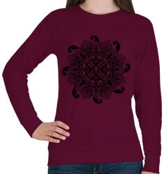printfashion Cthulhu hívása - Női pulóver - Bordó (124591)