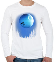 printfashion Let's have fun - Férfi hosszú ujjú póló - Fehér (226701)