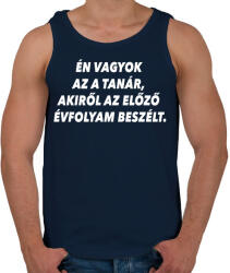 printfashion Új tanár - Férfi atléta - Sötétkék (963948)
