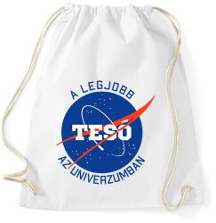 printfashion Nasa Tesó - Sportzsák, Tornazsák - Fehér (7049588)