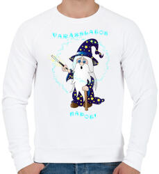 printfashion Varázslatos napot! - Férfi pulóver - Fehér (13608031)