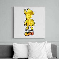 printfashion Stumble Guys - Capt. Goldhert - Vászonkép - Fehér (16084259)