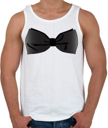 printfashion Csokornyakkendő - Férfi atléta - Fehér (5216015)