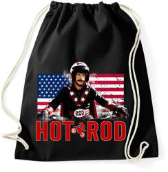 printfashion hot rod - Sportzsák, Tornazsák - Fekete (3021858)