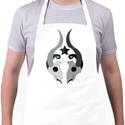 printfashion goat-skull - Kötény - Fehér (4909753)