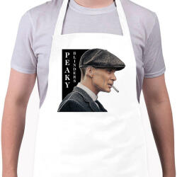 printfashion Peaky Blinders - Tommy Shelby vonalas - Kötény - Fehér (7296983)