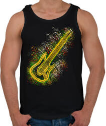 printfashion Gitár - Férfi atléta - Fekete (13069871)