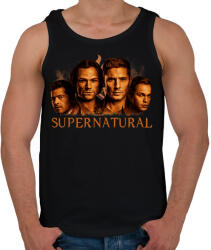printfashion SUPERNATURAL FAMILY - Férfi atléta - Fekete (2884826)