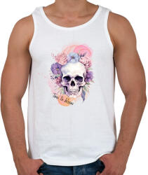 printfashion Time to bloom - Férfi atléta - Fehér (14656893)