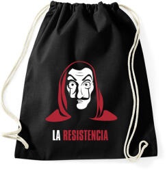 printfashion La Resistencia - Sportzsák, Tornazsák - Fekete (3177224)