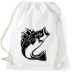 printfashion fish - Sportzsák, Tornazsák - Fehér (5208191)