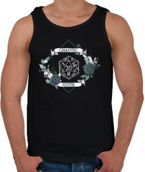 printfashion Chaotic Goth - Férfi atléta - Fekete (2878424)