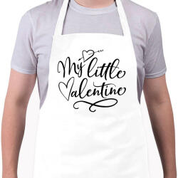 printfashion My Little Valentine - Kötény - Fehér (4909501)