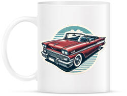 printfashion Klasszikus Autó - Bögre - Fehér (16715649)