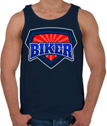printfashion SUPER BIKER - Férfi atléta - Sötétkék (11454238)