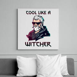 printfashion Witcher - Vászonkép - Fehér (13351825)