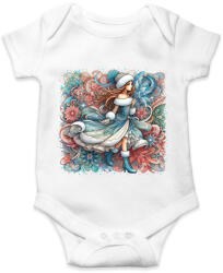 printfashion Lány téli hangulatban - Baba Body - Fehér (15445898)