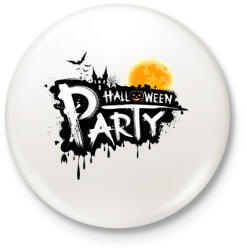 printfashion Halloween Party - Kitűző, hűtőmágnes - Fehér (3081569)