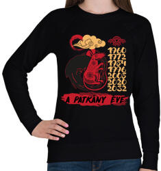 printfashion A patkány éve - Női pulóver - Fekete (7616230)