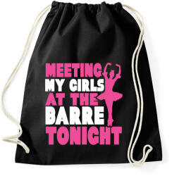 printfashion Csak csajok - Sportzsák, Tornazsák - Fekete (2511441)