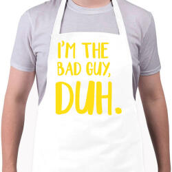 printfashion I'm the bad - Kötény - Fehér (4910922)