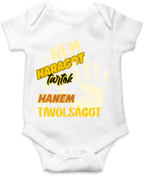 printfashion nem haragot tartok - Baba Body - Fehér (6846486)