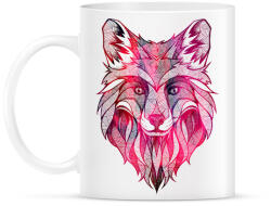 printfashion fox - Bögre - Fehér (1478732)