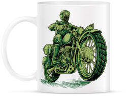 printfashion Cafe racer - Bögre - Fehér (787883)