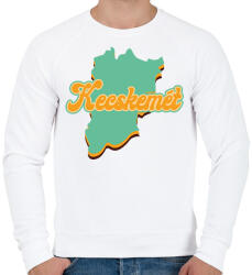 printfashion Kecskemét - Férfi pulóver - Fehér (7132316)