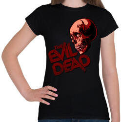 printfashion the evil dead - Női póló - Fekete (16764492)