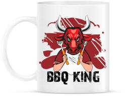 printfashion BBQ king - Bögre - Fehér (3113874)
