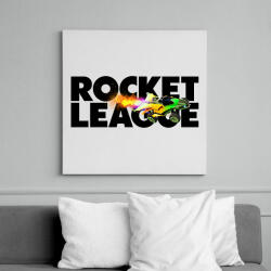 printfashion Rocket League - Vászonkép - Fehér (6632855)
