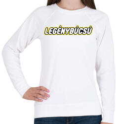 printfashion legenybucsu-lego - Női pulóver - Fehér (878811)