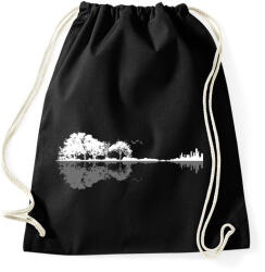 printfashion Treecity life - Sportzsák, Tornazsák - Fekete (2260317)