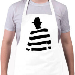 printfashion Freddy_Krueger_ - Kötény - Fehér (10440483)