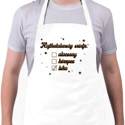 printfashion Hajthatatlanság szintje - Kötény - Fehér (8524900)