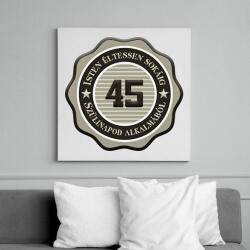 printfashion 45 - Vászonkép - Fehér (7220240)