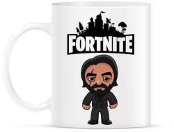 printfashion Fortnite John Wick - Bögre - Fehér (1835040)