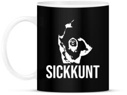 printfashion Zyzz - Sickkunt - Bögre - Fekete (7210310)