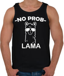 printfashion No problama - Férfi atléta - Fekete (5026706)