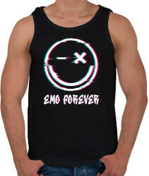 printfashion Emo forever - Férfi atléta - Fekete (12226386)