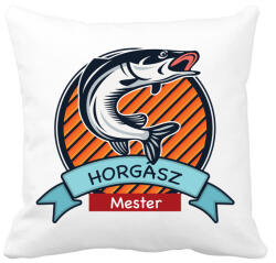 printfashion Horgász póló - Párnahuzat, Díszpárnahuzat - Fehér (1039935)