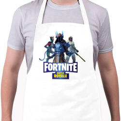 printfashion Fortnite battle royale 2 - Kötény - Fehér (4915578)