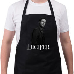 printfashion Lucifer - Kötény - Fekete (4935801)