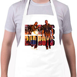 printfashion BAD BOYS BAD BOYS - Kötény - Fehér (16300722)
