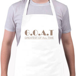 printfashion G. O. A. T - Kötény - Fehér (11620928)
