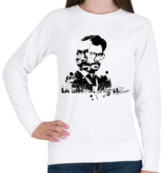 printfashion La casa de papel professor - Női pulóver - Fehér (4896692)