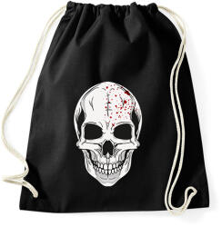 printfashion Véres koponya - Sportzsák, Tornazsák - Fekete (1856921)